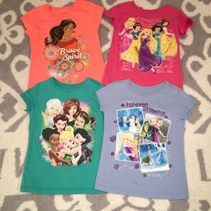 Little girls Disney T-shirt bundle